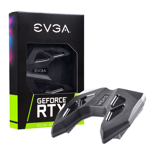 EVGA RGB 2 Way RTX NVLink SLI Bridge 60mm 3 Slot Config