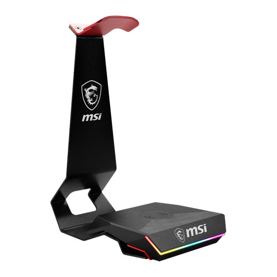 msi-immerse-hs01-combo-black/red-headset-stand-&-wireless-charger