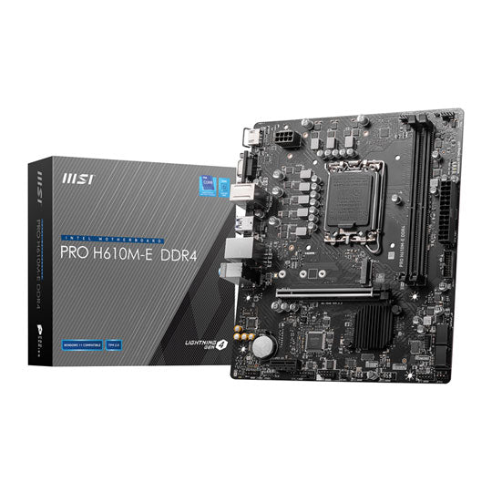 msi-pro-intel-h610m-e-ddr4-micro-atx-motherboard