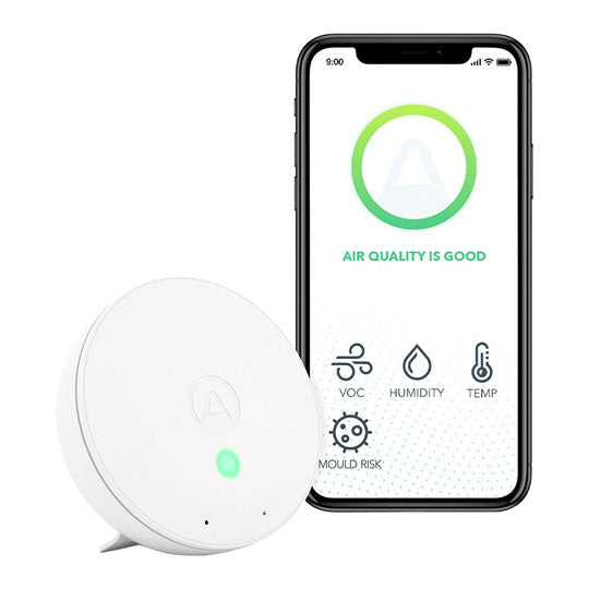 airthings-wave-mini-indoor-smart-air-quality-monitor